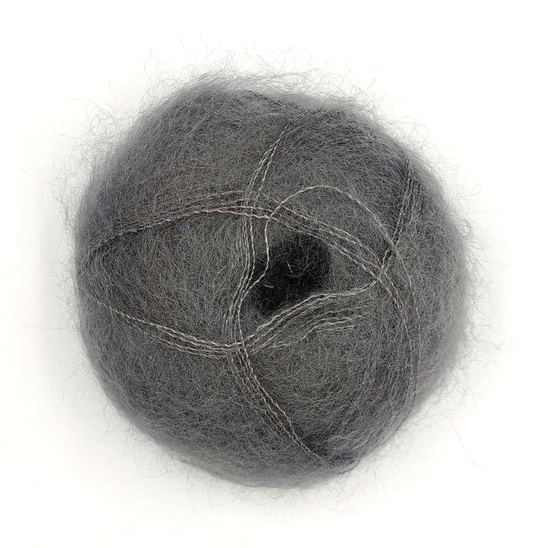Mohair by Canard Brushed Lace - Charcoal