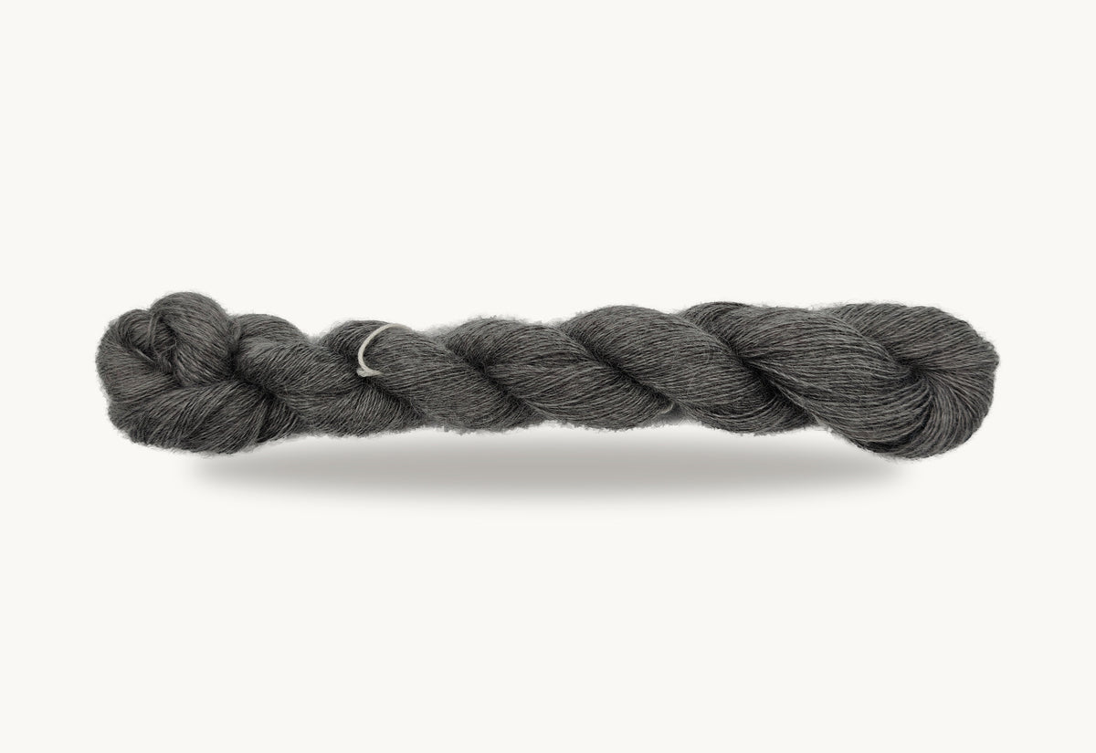 Mohair by Canard Single Kid Mohair - Medium Gray Melange