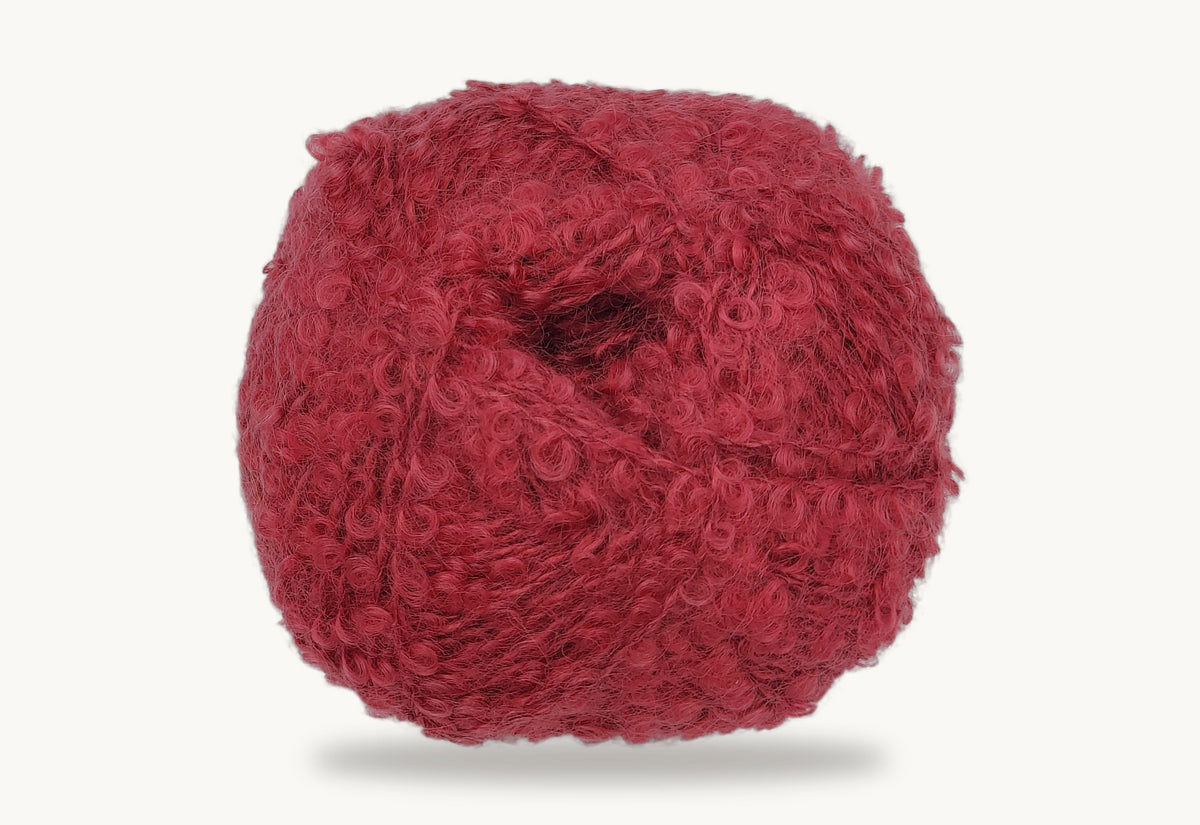 Mohair by Canard Bouclé Mohair - Rhododendron