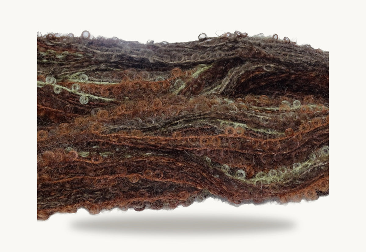 Mohair by Canard Bouclé Mohair - Chocolate Mix