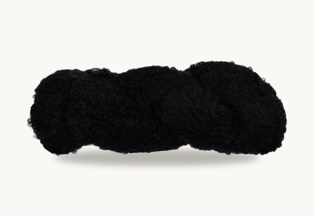 Mohair by Canard Bouclé Mohair - Black