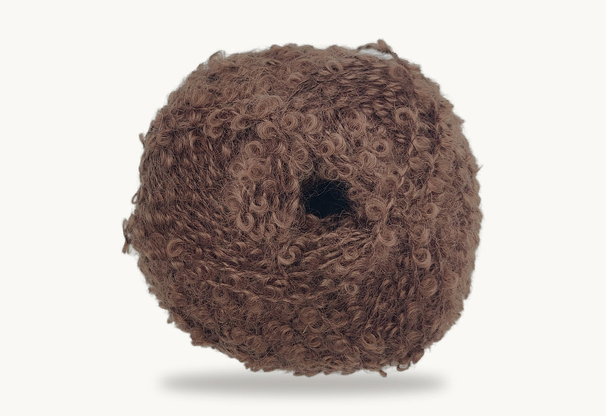 Mohair by Canard Bouclé Mohair - Coffee