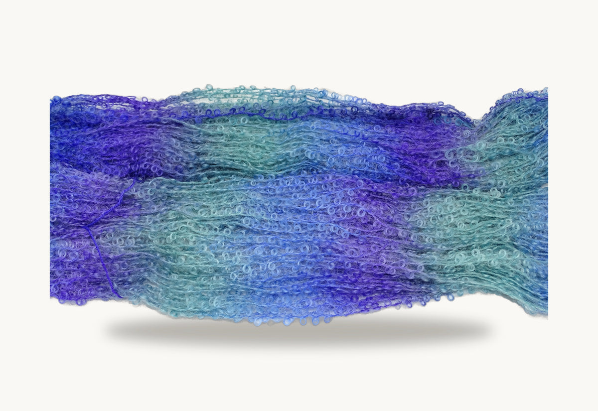 Mohair by Canard Bouclé Mohair - Cobalt Mix