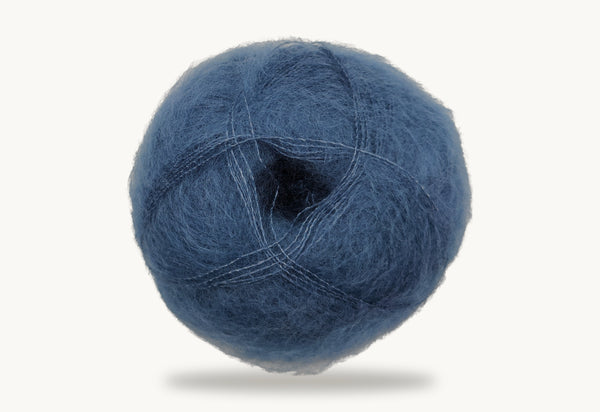 Mohair by Canard Brushed Lace - Blue Shadow