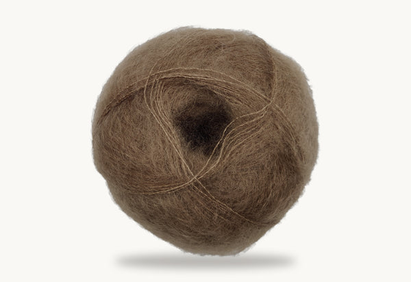 Mohair by Canard Brushed Lace - Bark