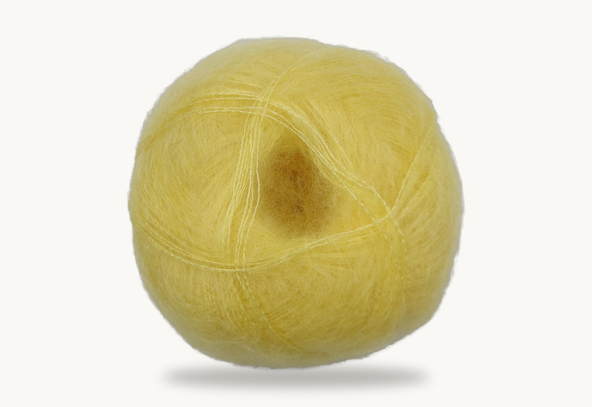 Mohair by Canard Brushed Lace - Buttercup
