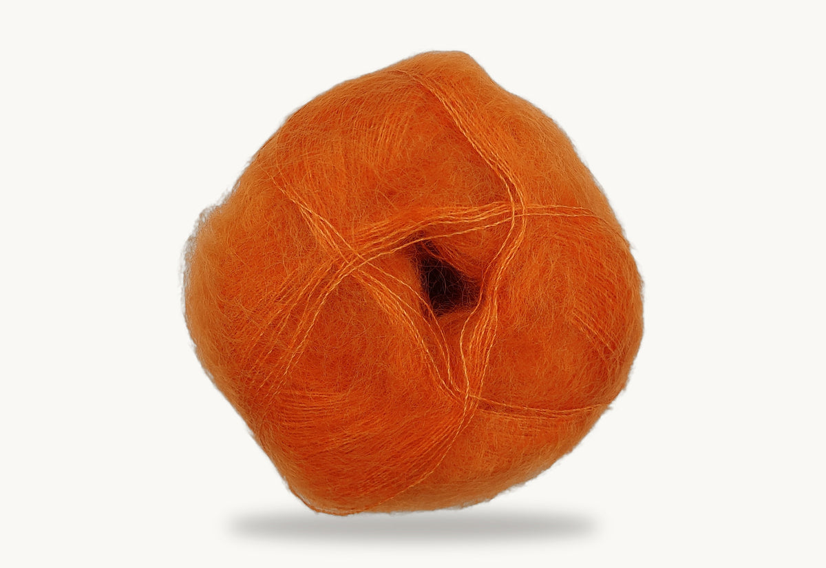 Mohair by Canard Brushed Lace - Orange