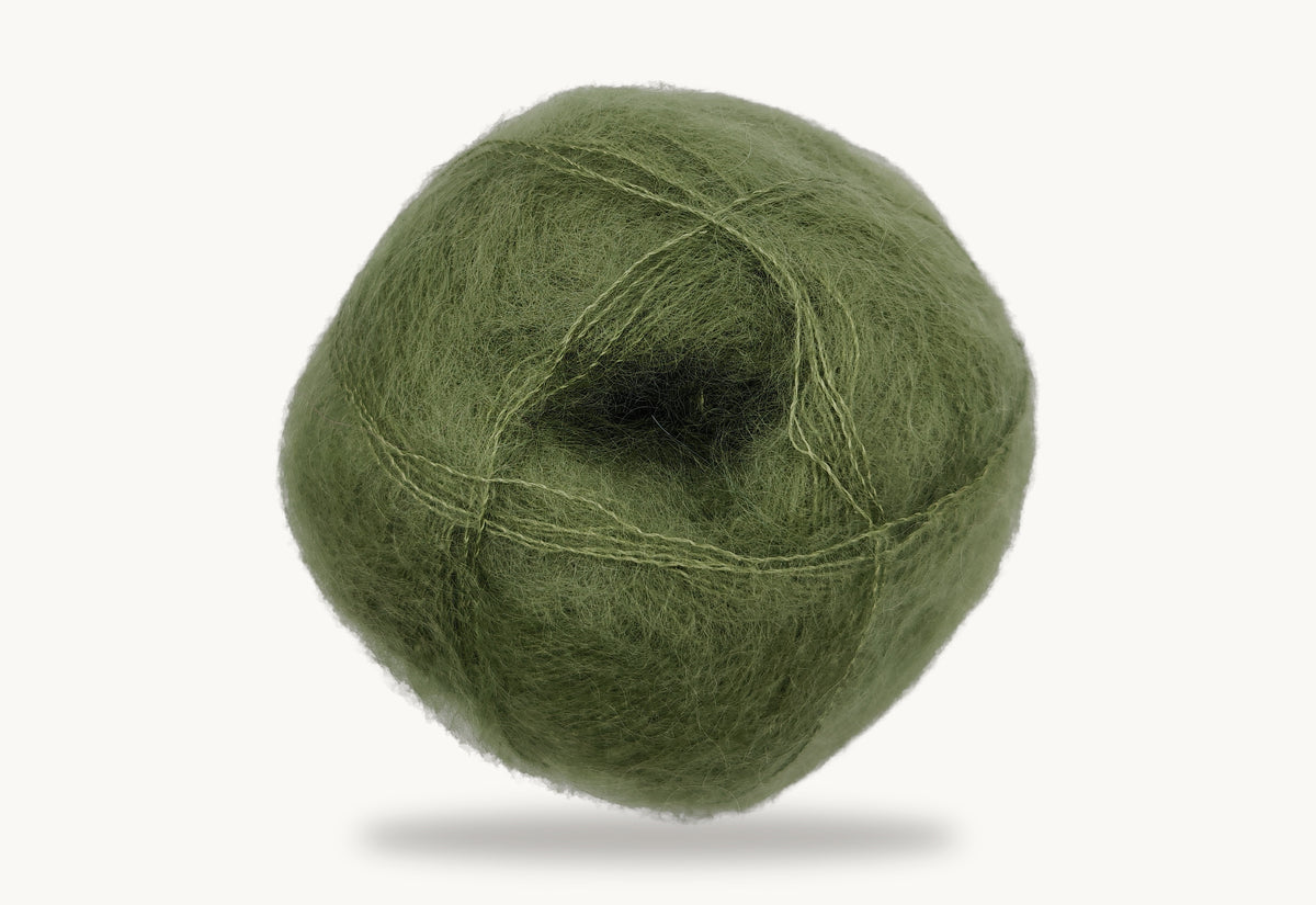 Mohair by Canard Brushed Lace - Olive
