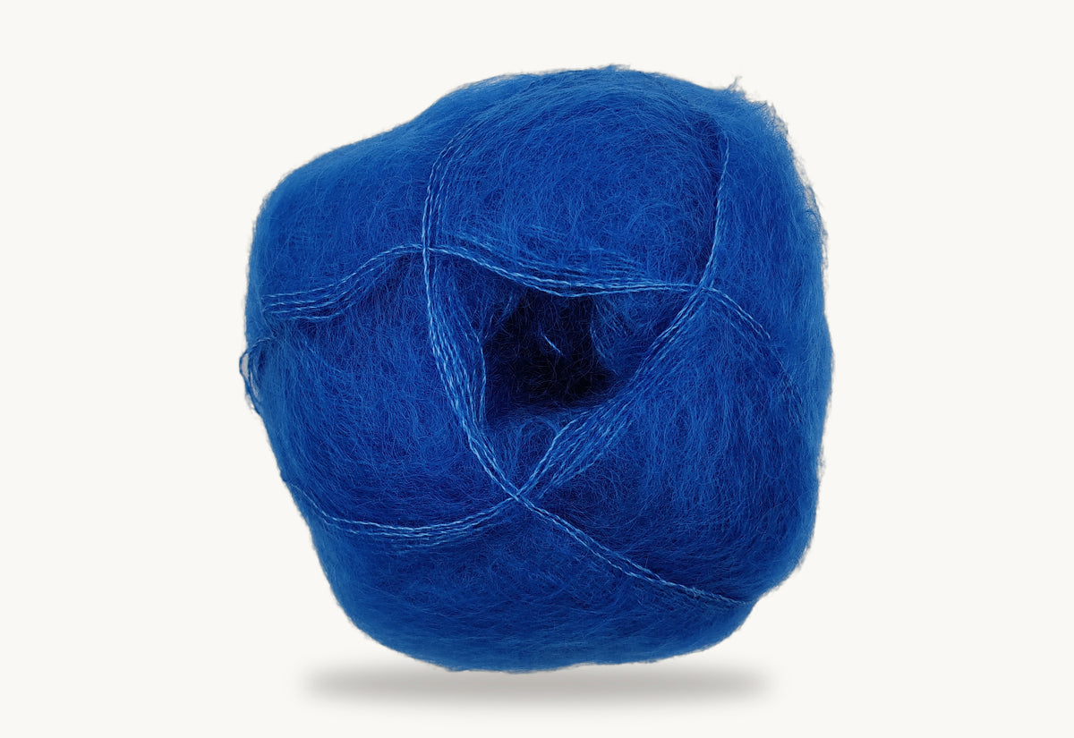 Mohair by Canard Brushed Lace - Sapphire
