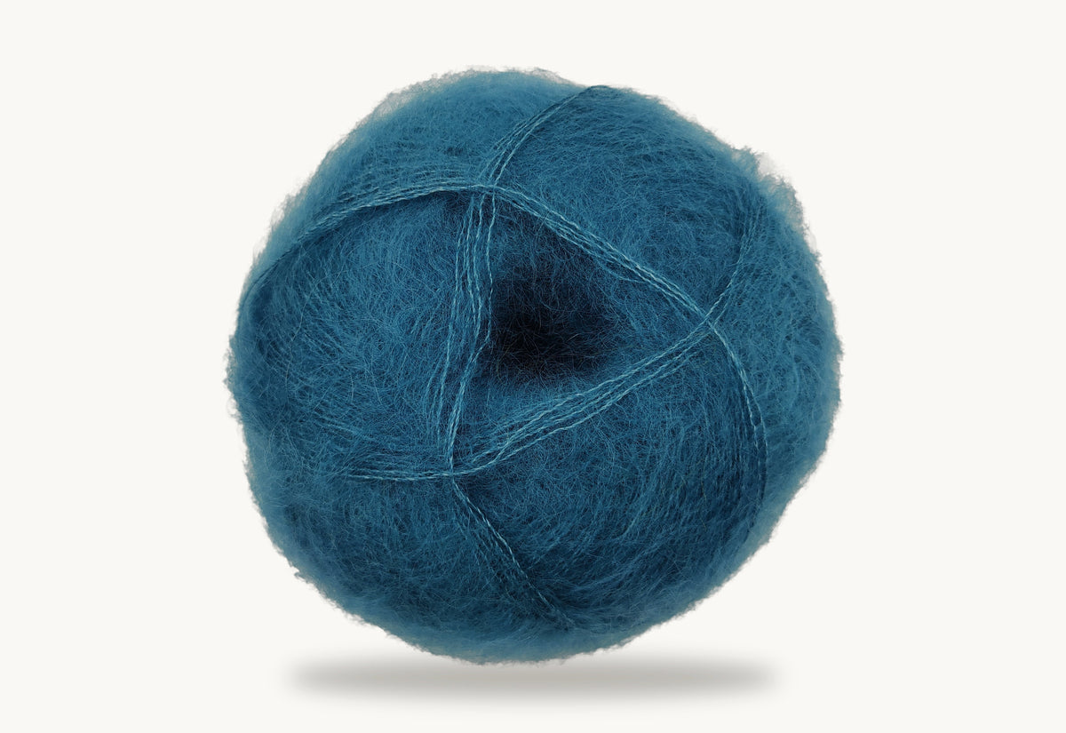 Mohair by Canard Brushed Lace - Petrol