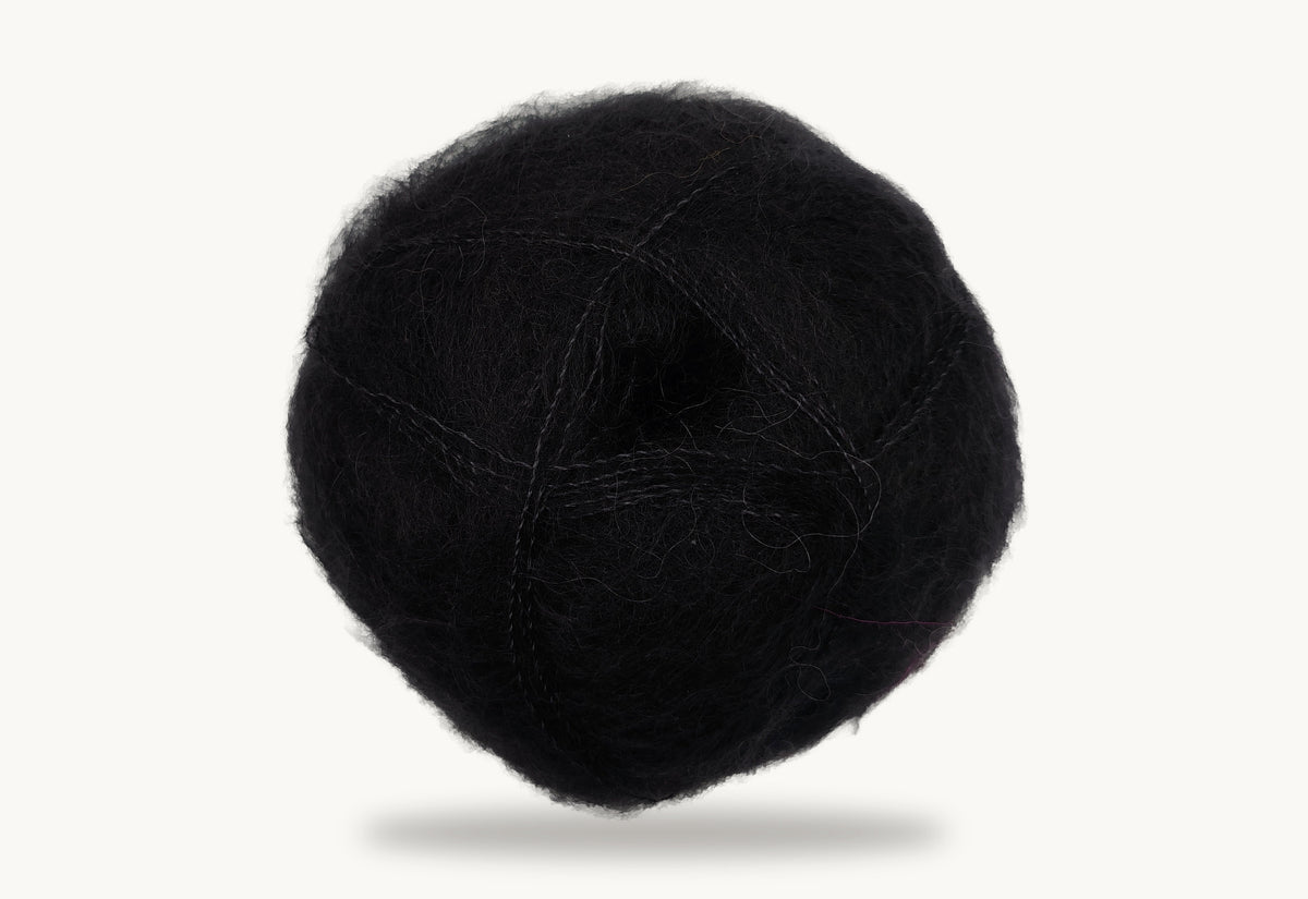 Mohair by Canard Brushed Lace - Black