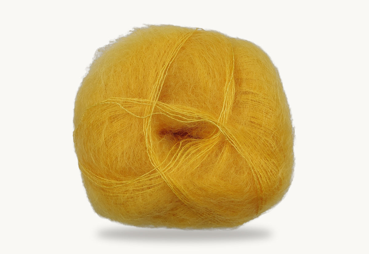 Mohair by Canard Brushed Lace - Mango