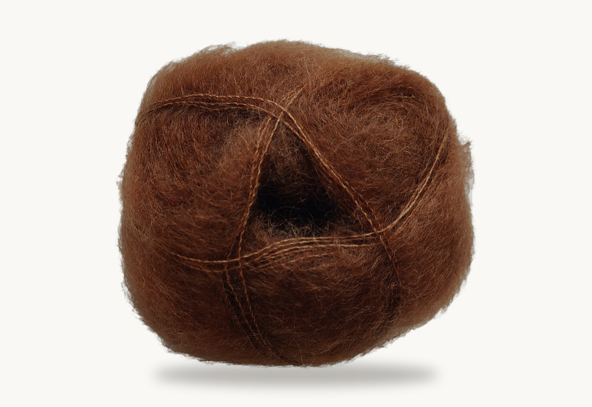 Mohair by Canard Brushed Lace - Walnut