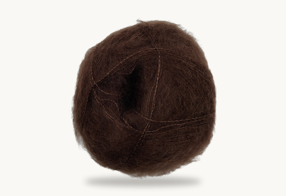 Mohair by Canard Brushed Lace - Coffee