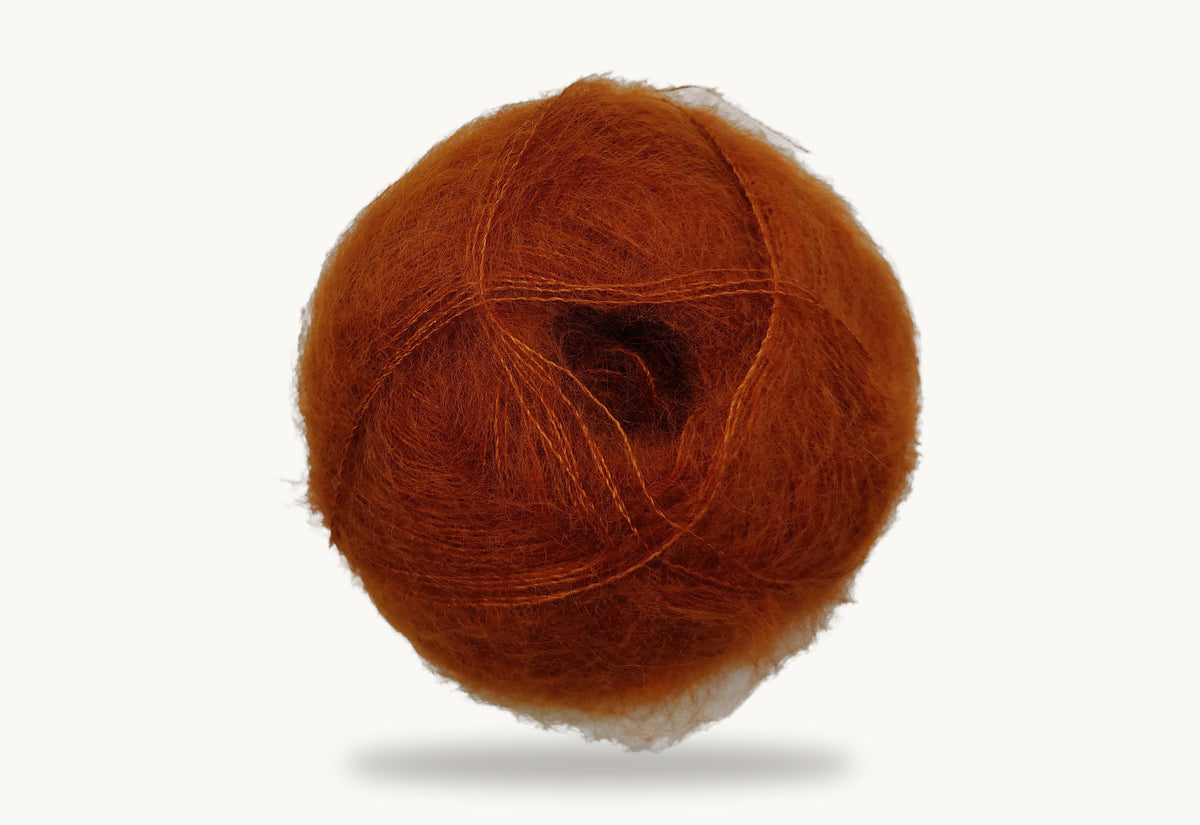 Mohair by Canard Brushed Lace - Cognac