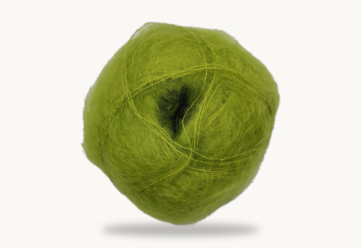 Mohair by Canard Brushed Lace - Lime